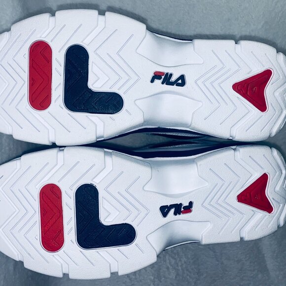 Fila Grant Hill 2 Repeat White/Navy/Red, 8.5 - Picture 3 of 10